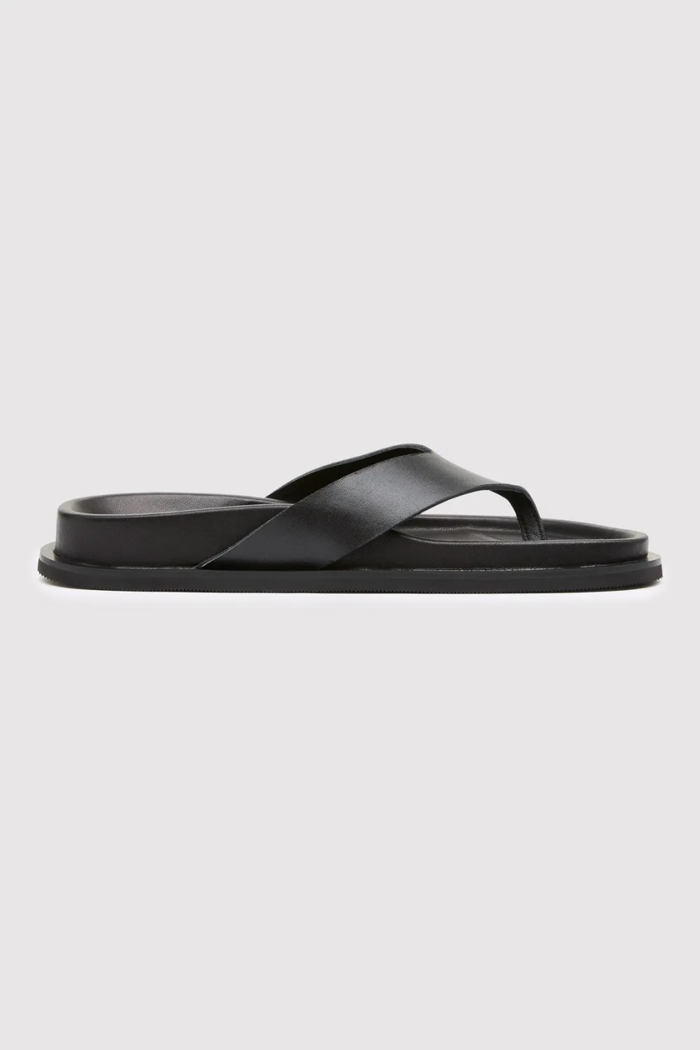 Thong Slide - Black|St. Agni Flash Sale