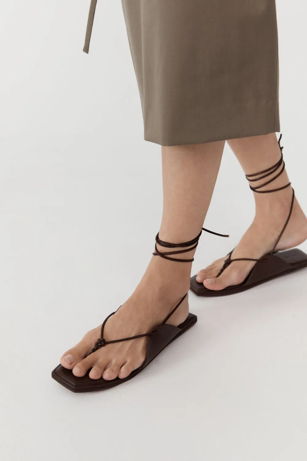 Tie Up Sandal -|St. Agni Cheap