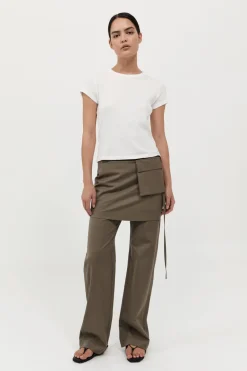 Utilitarian Pocket Mini Skirt -|St. Agni Best