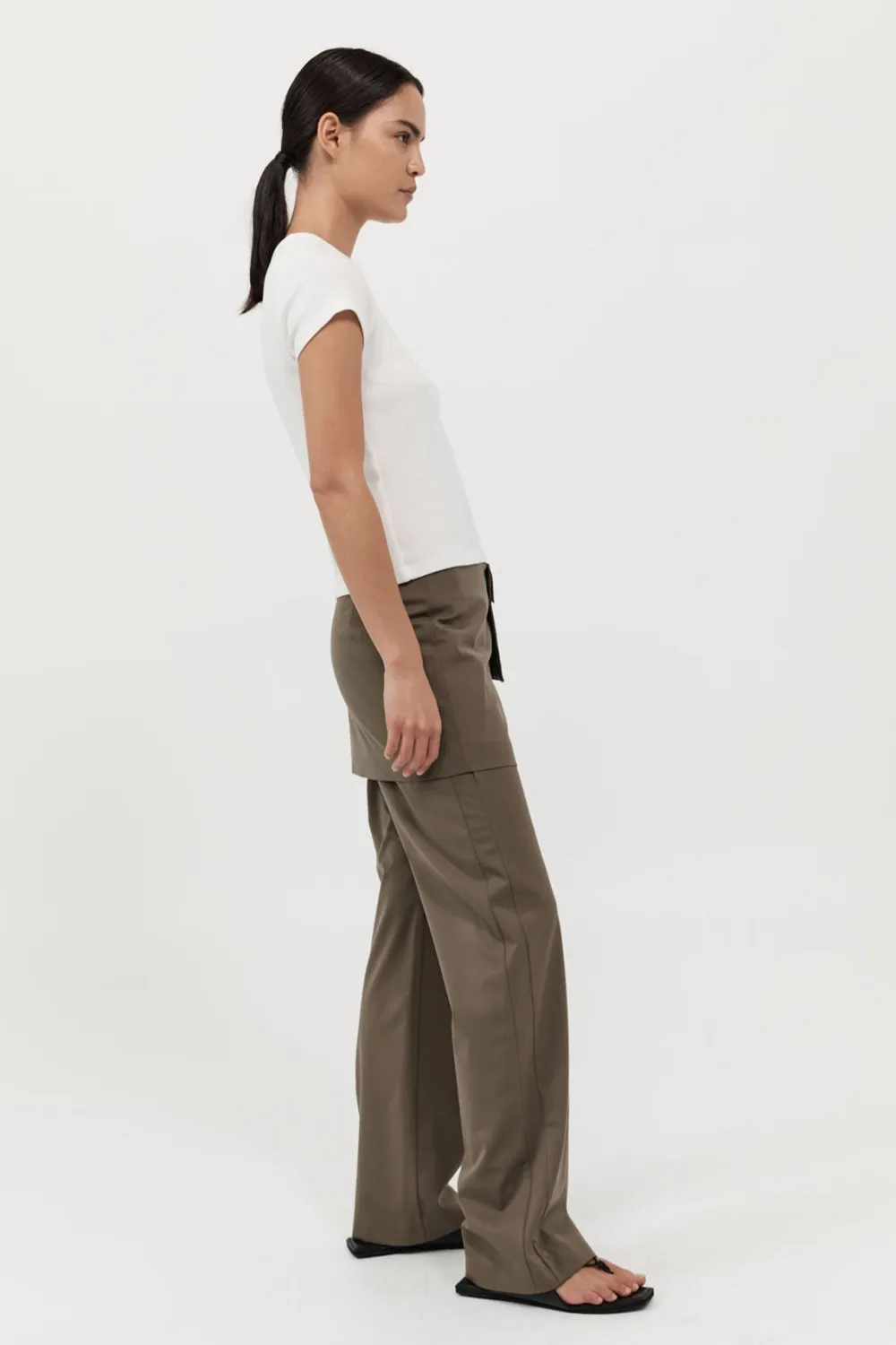 Utilitarian Pocket Mini Skirt -|St. Agni Best