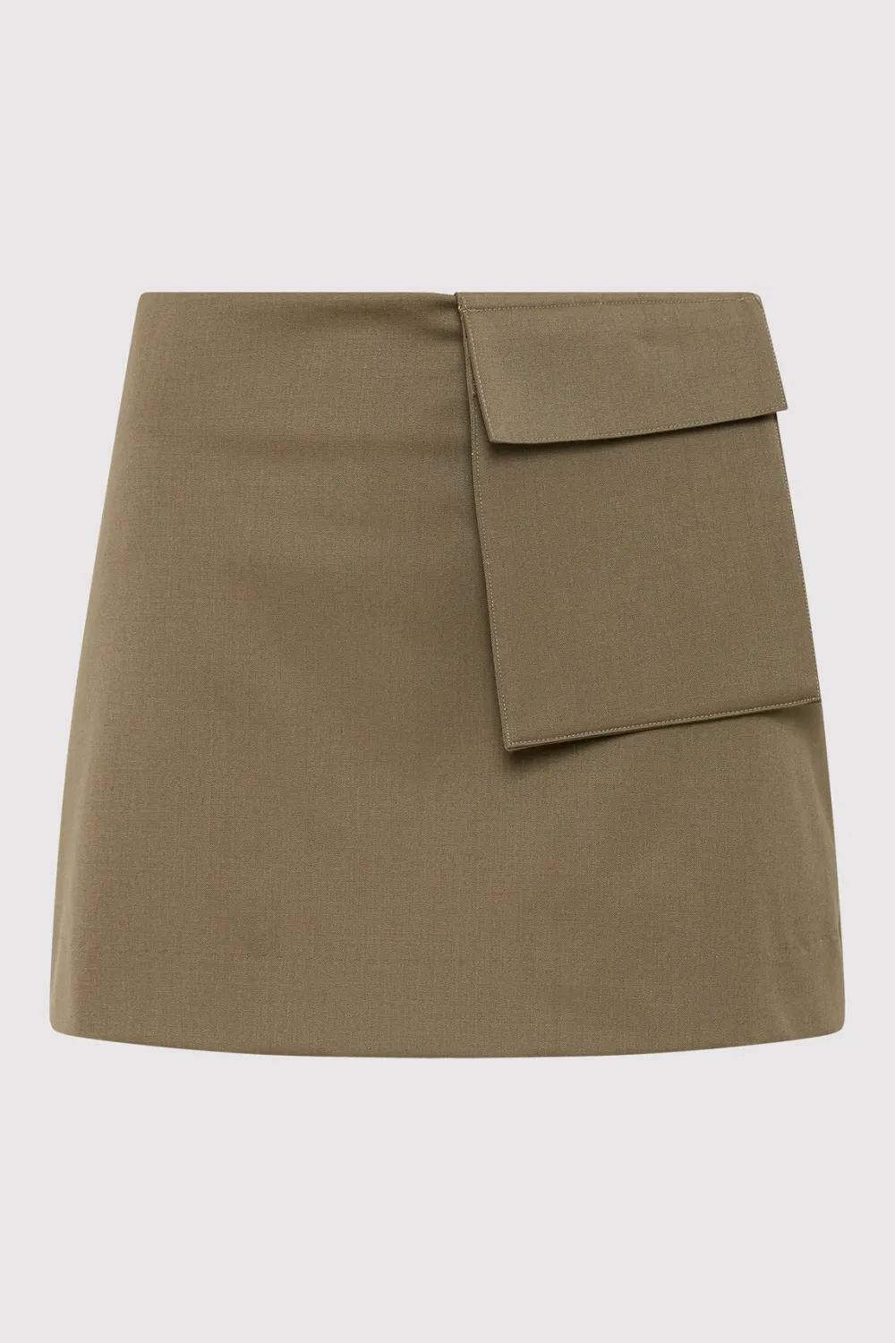 Utilitarian Pocket Mini Skirt -|St. Agni Best