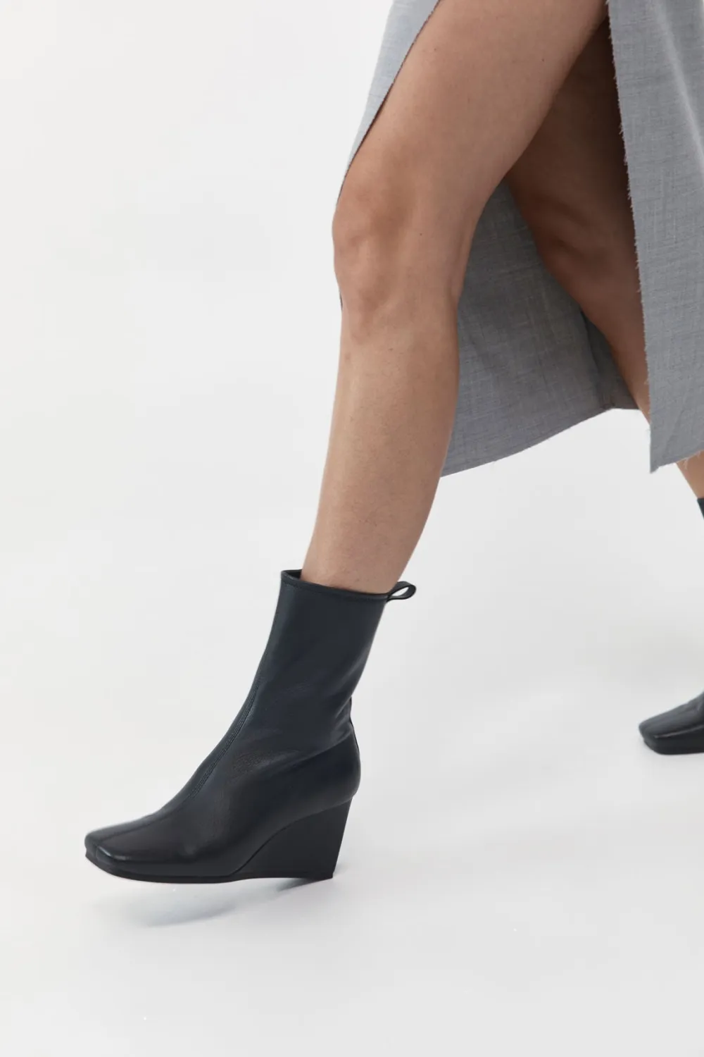 Wedge Boot -|St. Agni Flash Sale