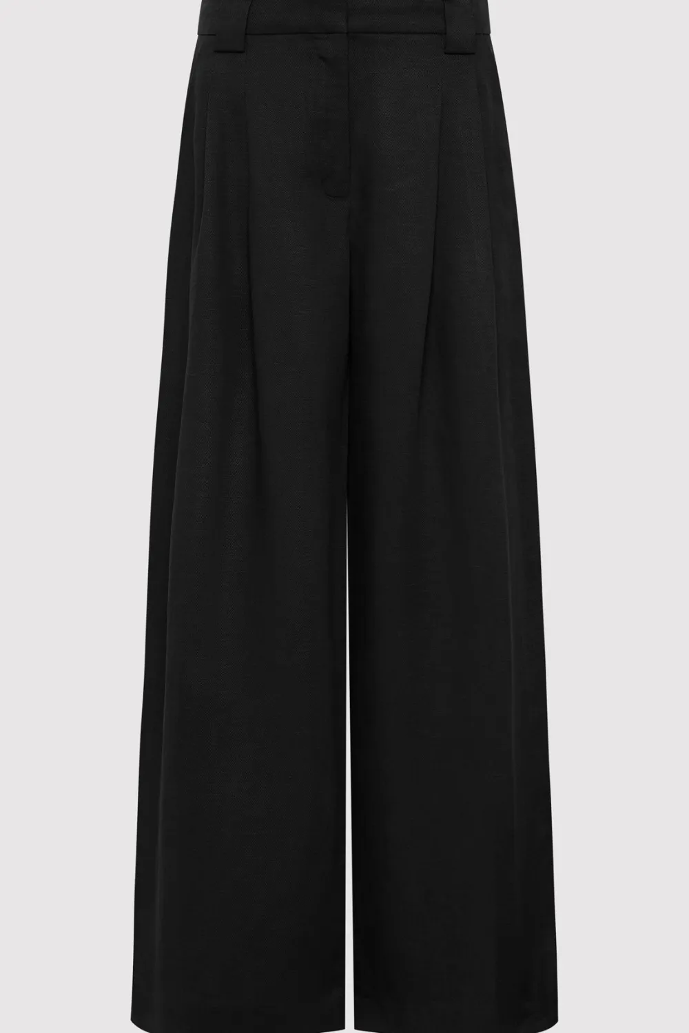 Wide Leg Pleat Pants -|St. Agni Cheap