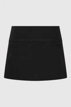Wide Waistband Mini Skirt -|St. Agni Cheap