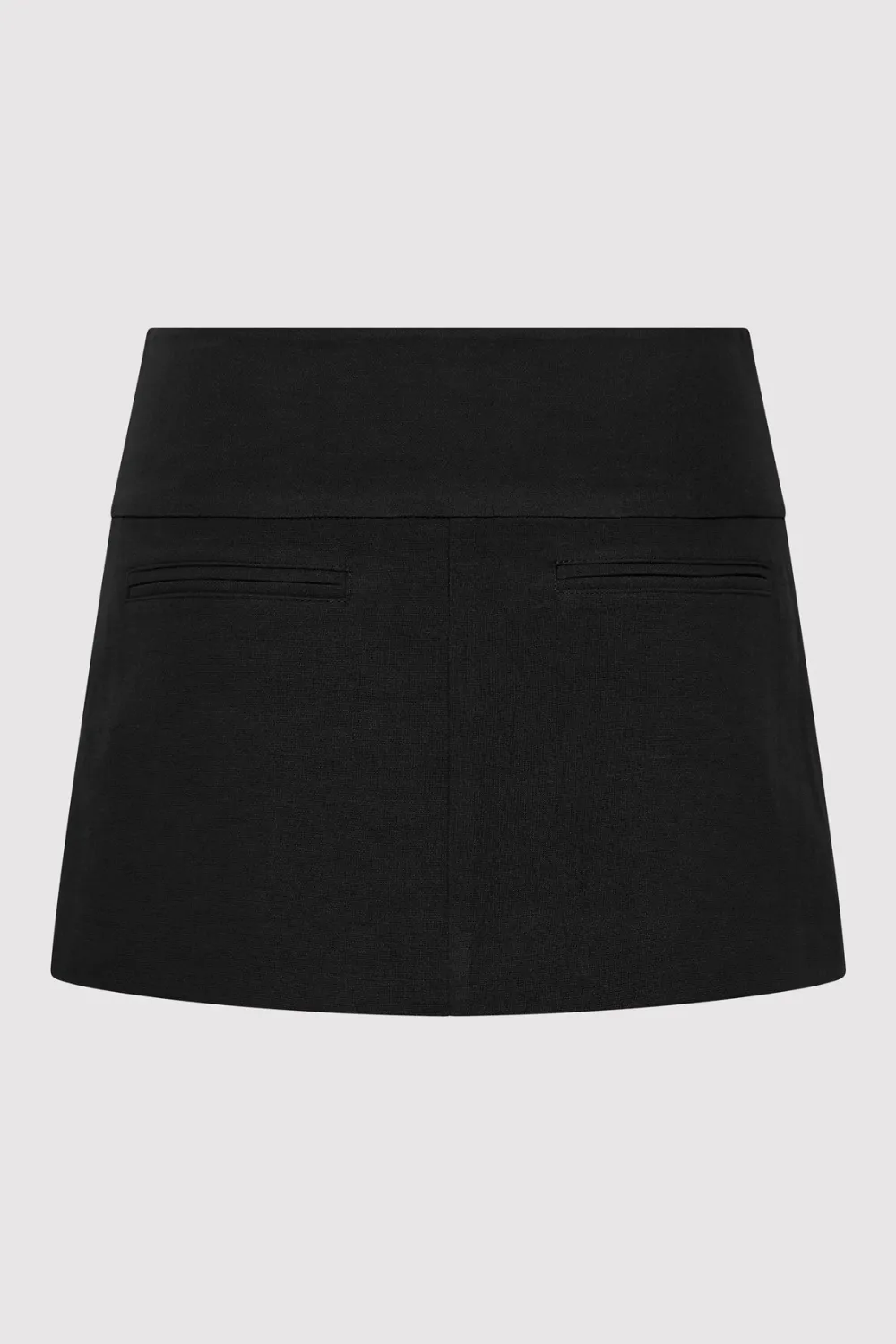 Wide Waistband Mini Skirt -|St. Agni Cheap