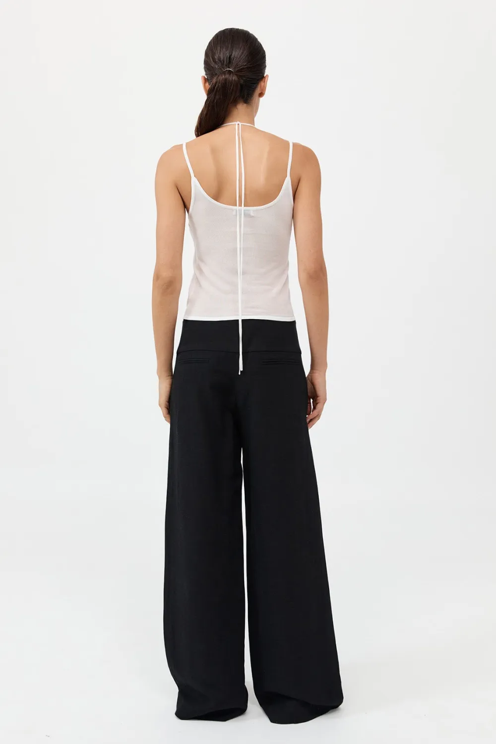 Wide Waistband Pants -|St. Agni Best