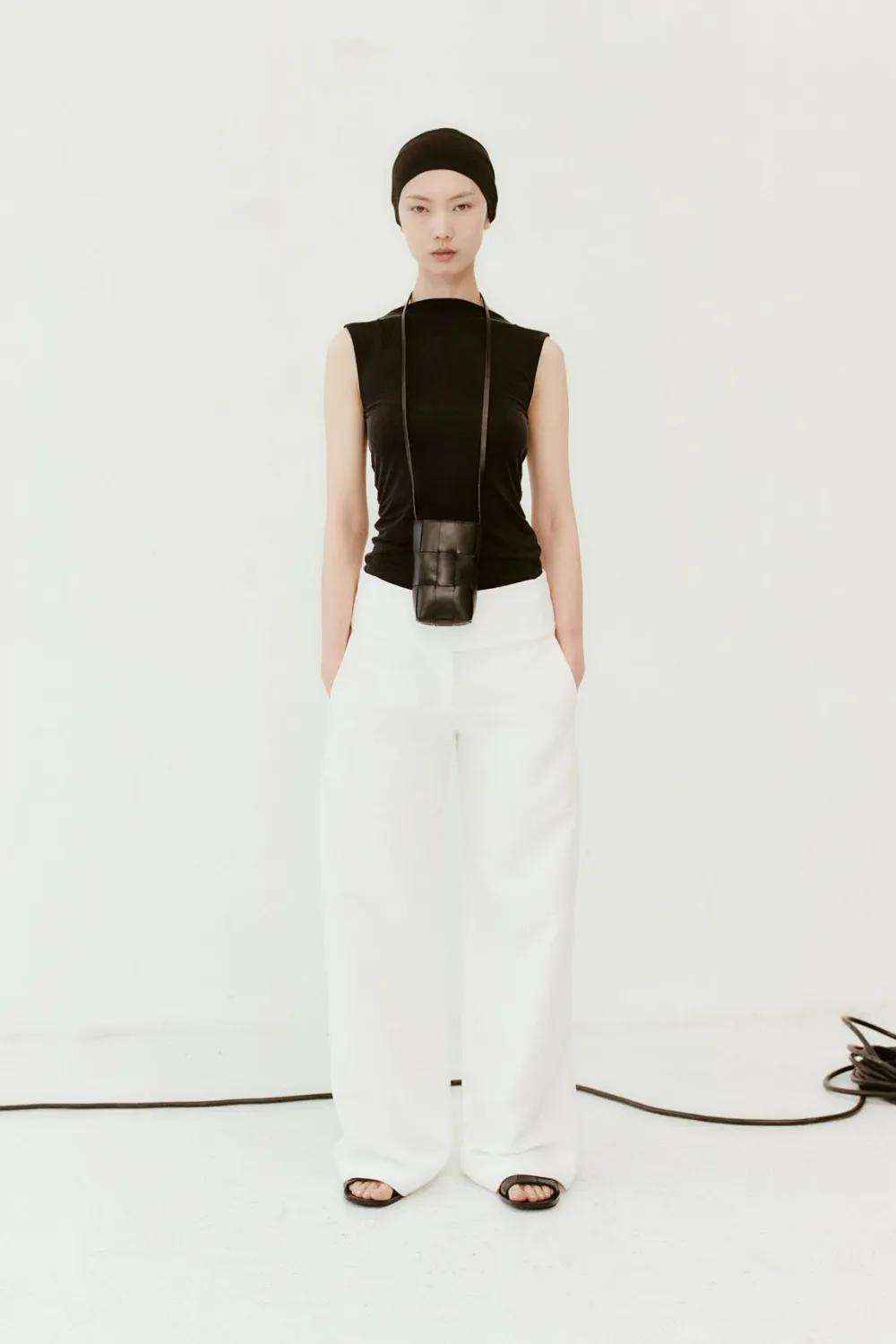 Wide Waistband Pants -|St. Agni Best Sale