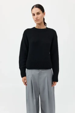 Wool Cashmere Blend Sweater -|St. Agni Clearance