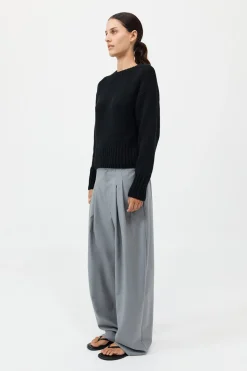 Wool Cashmere Blend Sweater -|St. Agni Clearance