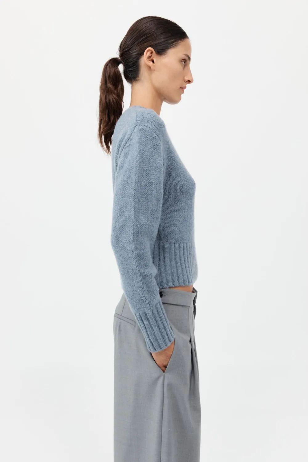 Wool Cashmere Blend Sweater -|St. Agni Flash Sale