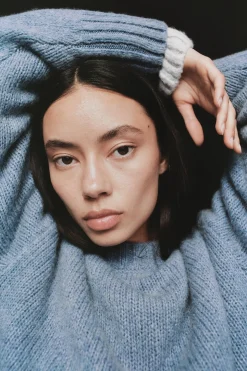 Wool Cashmere Blend Sweater -|St. Agni Flash Sale