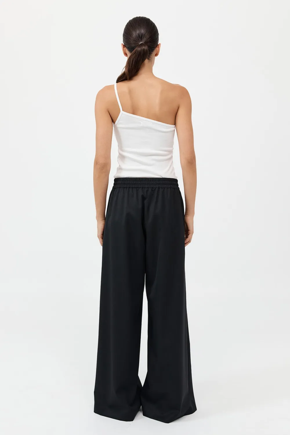 Wool Drawstring Pants -|St. Agni Sale