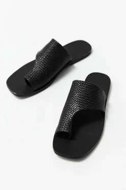 Woven Abstract Slide -|St. Agni Outlet