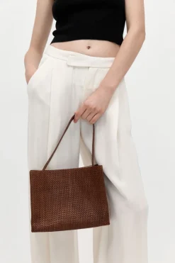 Woven Minimal Mini Tote -|St. Agni Sale
