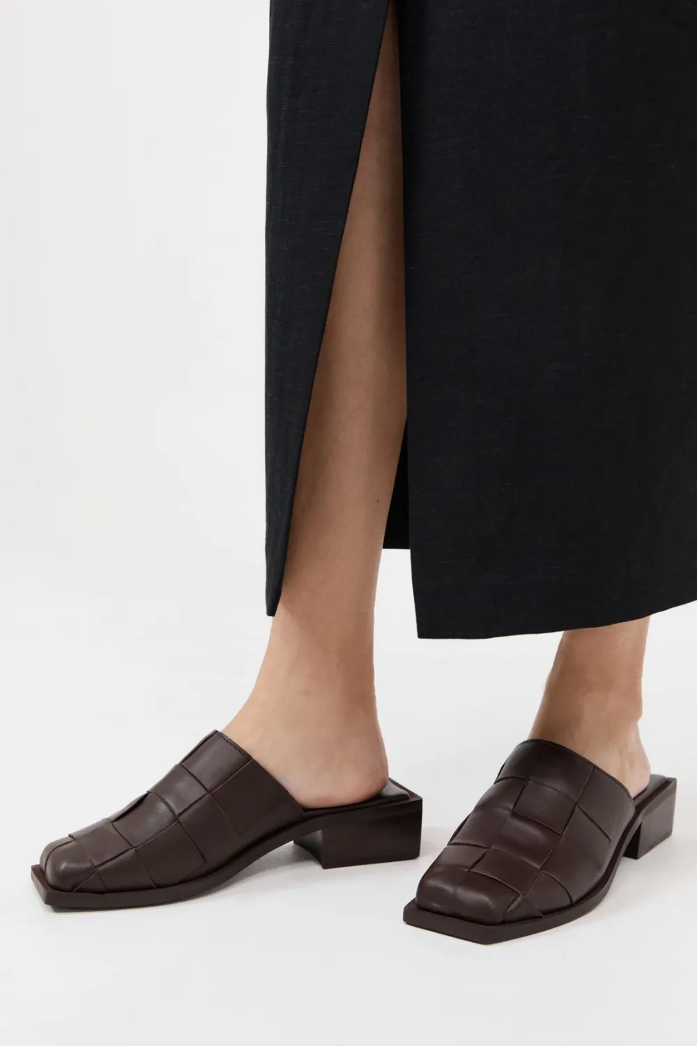 Woven Mules -|St. Agni Sale