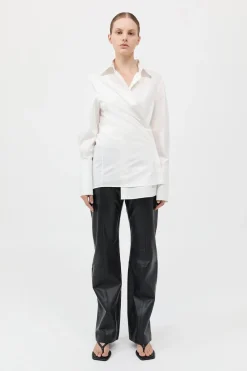 Wrap Shirt - White|St. Agni Shop