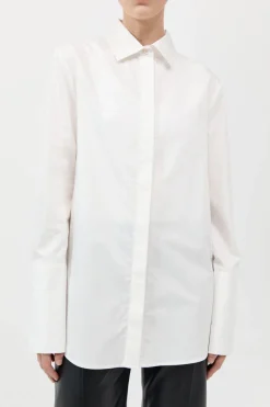 Wrap Shirt - White|St. Agni Shop