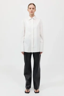 Wrap Shirt - White|St. Agni Shop