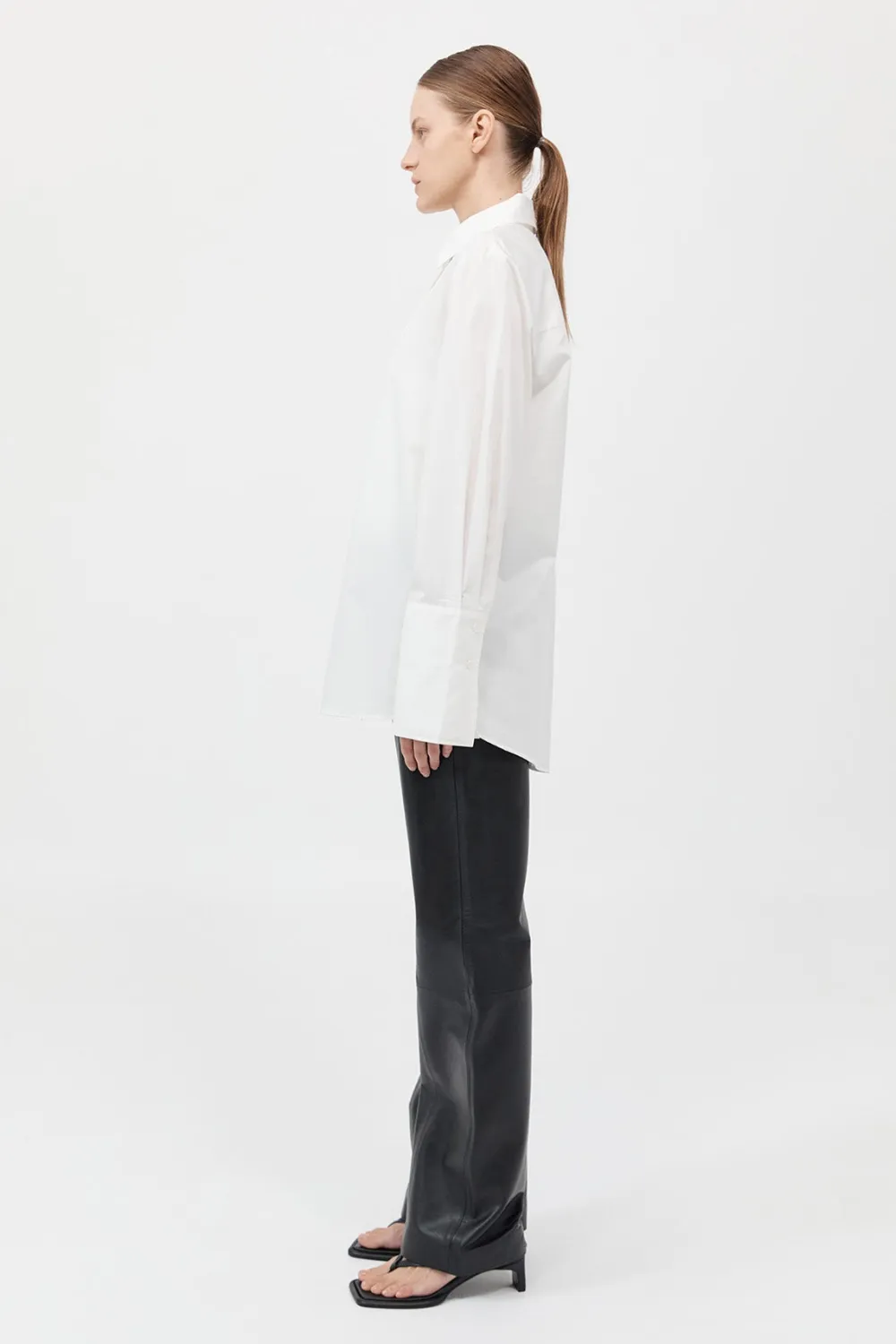 Wrap Shirt - White|St. Agni Shop
