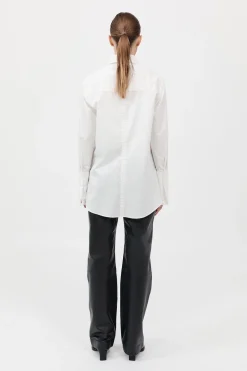 Wrap Shirt - White|St. Agni Shop